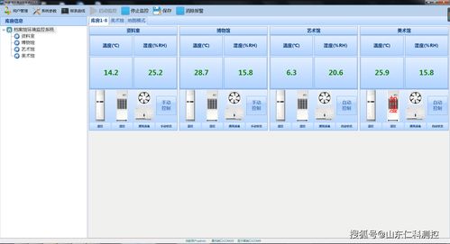 現代檔案館環境智能監控系統